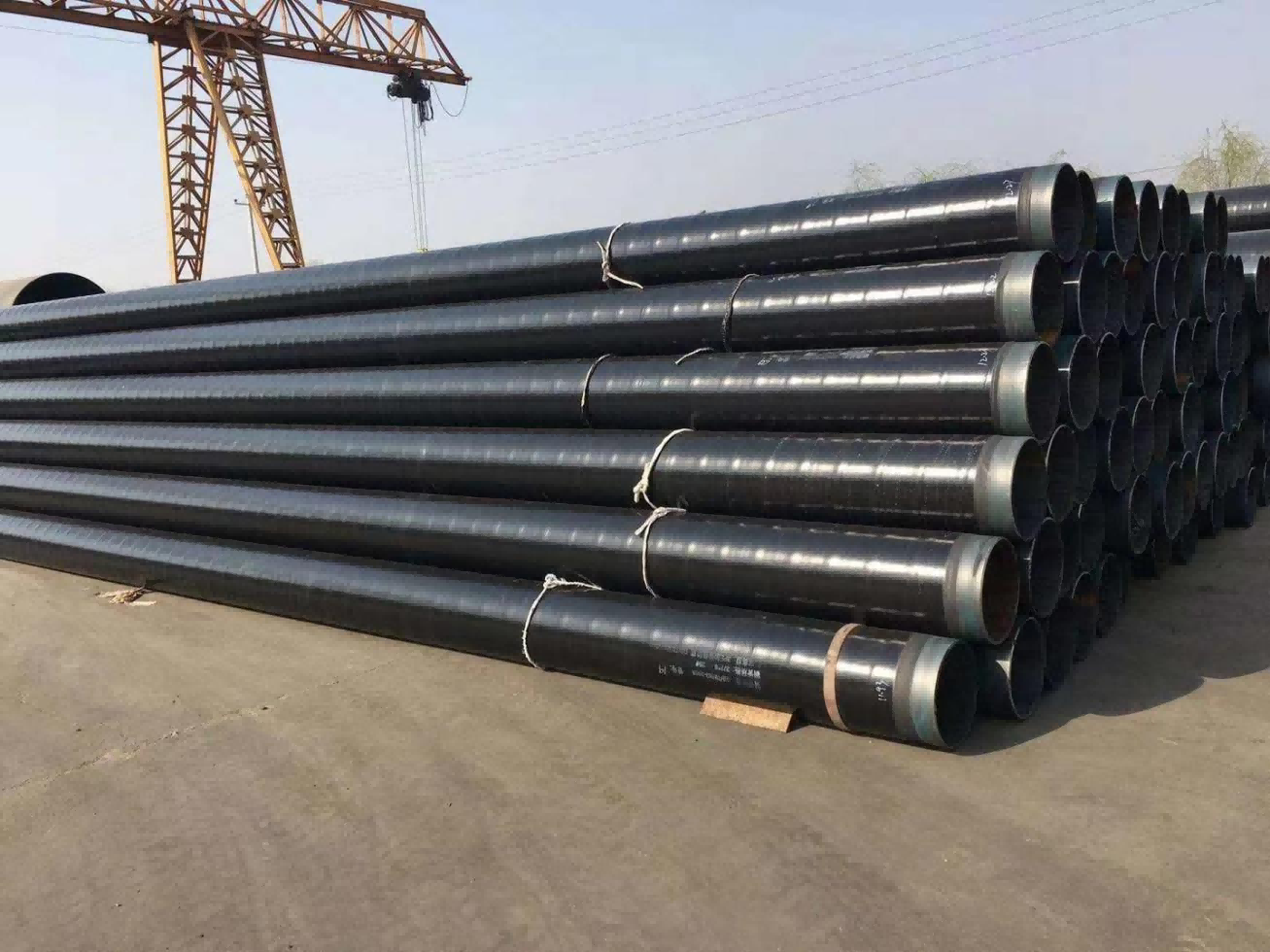 DIN{0}}PE Haenedig API 5L ERW Line Pipe
