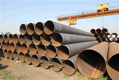 ASTM A252 GR3 Pibell Dur Pibell SSAW Wedi'i Weldio Pibell Dur